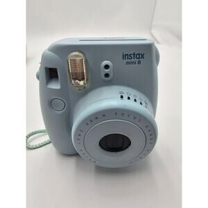 COPY - Fujifilm Instax Mini 8 Built in LED Flash Instant Colored Format Filmed …